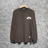 Amiri long sleeve shirts five-star little spider printing