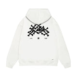 Amiri hoodie skeleton letterprinting