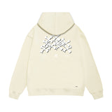 Amiri hoodie skeleton letterprinting