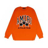 Amiri long sleeve shirts stroke five-pointed star printing