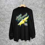 Amiri long sleeve shirts star point wings printing
