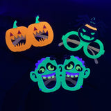 Halloween glasses Neon Glow Halloween Glasses – Pumpkin & Ghost Frame