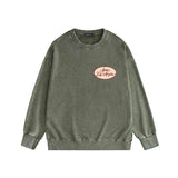 Amiri washed sweatshirt multi-chapter printing washed and distressed