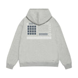 Amiri hoodie tv channel shape printing