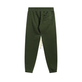 Rhude Pant embroidery slogan logo drawstring casual sports trousers
