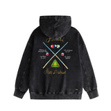 Amiri washed hoodie billiard cue washed distressed printing