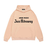 Amiri hoodie music letterprinting