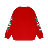 Amiri long sleeve shirts overlapping letter dragon printing