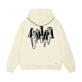 Amiri hoodie chain letter printing