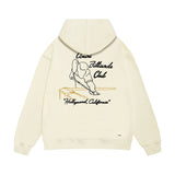 Amiri hoodie billiard sketch printing