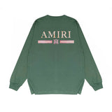 Amiri long sleeve shirts crayon horizontal strip printing