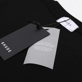 Rhude T Shirt Micro Label Alphabet Art Abstract Short Sleeve T-Shirt