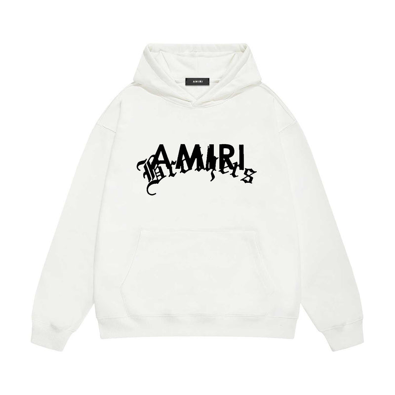 Amiri hoodie letter cross print