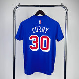 NBA Jerseys Quick-Drying T-Shirts: Season 22 Warriors, Vintage Curry No. 30