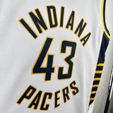 NBA Jerseys 23 season, Pacers, home, White 43, Hillcam