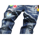 DSQ Jeans Ripped Stretch Jeans