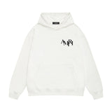 Amiri hoodie overlapping letter print