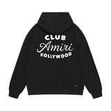 Amiri hoodie hollywood club printing
