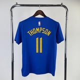 NBA Jerseys Warriors, Blue 11, Quick Dry Short Sleeves