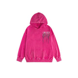 Amiri washed hoodie colorful ink splash paint mother printing