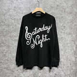 Amiri long sleeve shirts oblique art word printing