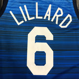 NBA Jerseys 2021 Olympics USA Team Blue 6, Lillard