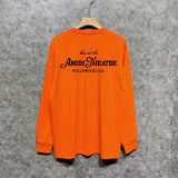 Amiri long sleeve shirts strange letterprinting