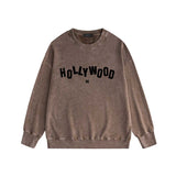 Amiri washed sweatshirt Hollywood alphabet print washed old