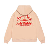 Amiri hoodie la limited art word printing