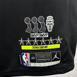 NBA Jerseys Warriors, Black, Honor 30, Curry