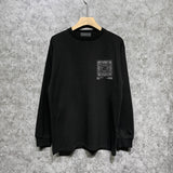 Amiri long sleeve shirts simple standard square scarf printing