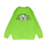 Amiri long sleeve shirts letter angel ball printing