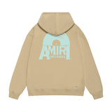 Amiri hoodie large radar shape printing