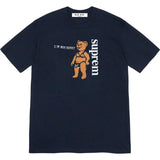 Men T-shirts 21SS Not Sorry Tee Spoof Bear Loose Short Sleeve Crew Neck T-Shirt