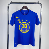 NBA Jerseys Warrior, Tram Blue, Curry 30, Quick Dry Short Sleeves