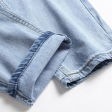 Mens Fashion Jeans Ripped D667#