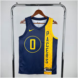 NBA Jerseys Season 18, Pacers, City Edition No. 0, Halliburton