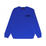 Amiri long sleeve shirts skeleton letterprinting