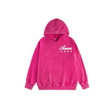 Amiri washed hoodie giant rabbit letterprinting