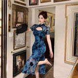 Women Dresses Exotic Sexy Cheongsam Dress