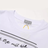 C.e t shirts abstract pattern printing short sleeve men and women
