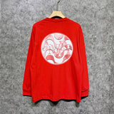 Amiri long sleeve shirts circle sketch printing