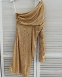 Women's Party Dress Make an entrance with this glamorous Women's Party Dress (Ss0416)
