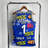 NBA Jerseys MN Hot Pressed Retro Jersey SW Magic 9495 Season, Doodle No. 1, Hardaway