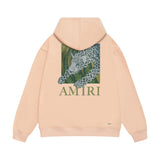 Amiri hoodie black panther print