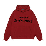 Amiri hoodie music letterprinting