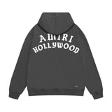 Amiri hoodie hollywood pure letterprinting