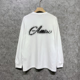Amiri long sleeve shirts gypsophila printing