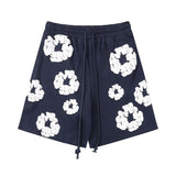 Denim Tears T Shirt Shorts Loose Short Sleeve T-shirt Casual Shorts Suit (Options need to be purchased separately)