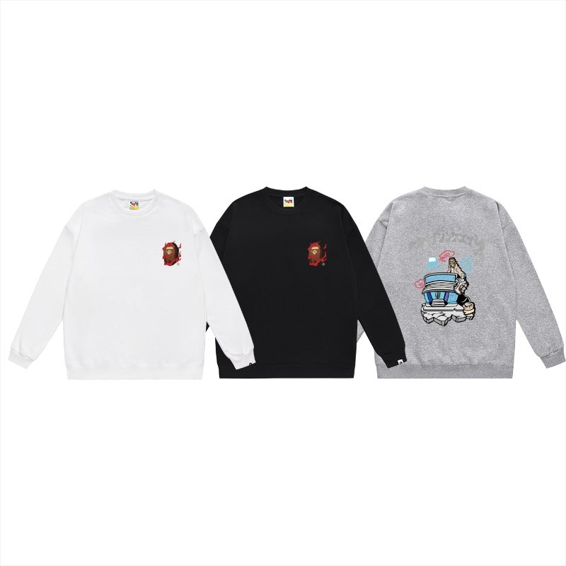 Bathing ape Crew neck sweatshirt